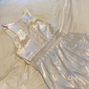 1980’s satin gown by blondie and me